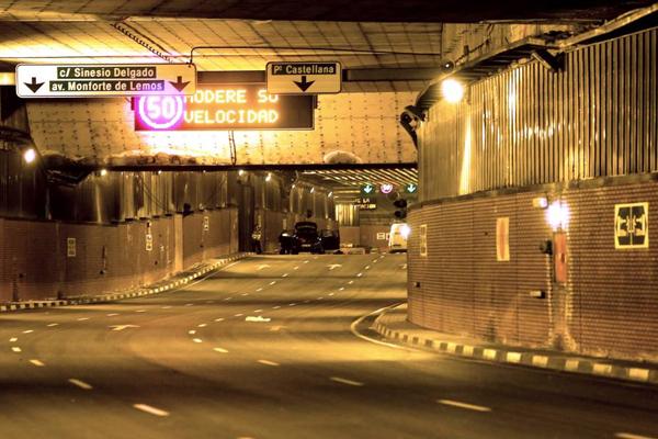 Convensa finaliza las obras de emergencia de impermeabilización del túnel sur de Pio XII, en Madrid