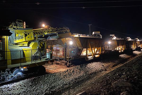 FCC Construcción completes the railway works between Cabeza del Buey and Castuera in Extremadura