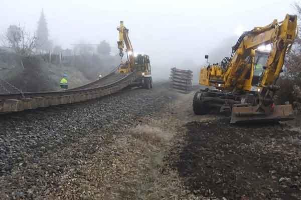 Convensa begins the improvement actions of the corridor between Monforte and Lugo (Galicia)