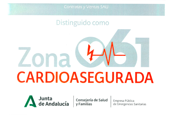 The Almería Health Emergency Center recognizes the Nijar-Rio Andarax high-speed project, executed by Convensa, as a cardio-insured zone