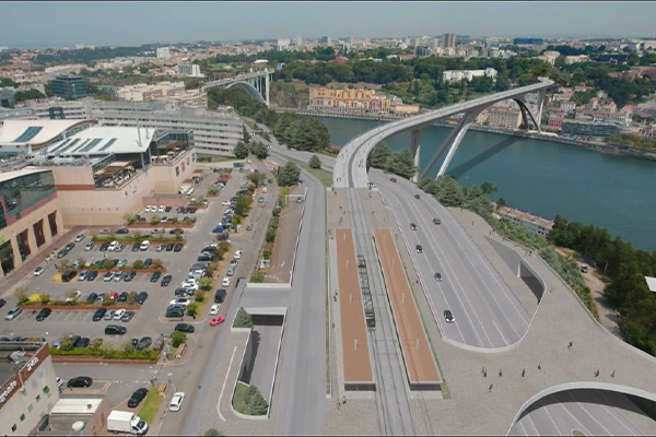 FCC Construcción gana el contrato de construcción de la Línea Rubi (Casa da Música - Santo Ovídio) del Metro de Oporto