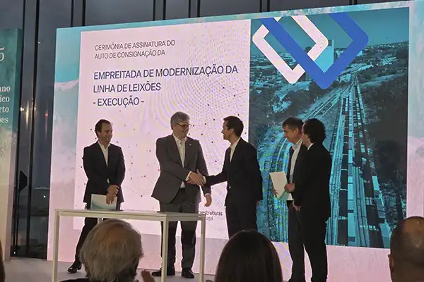 FCC Construcción Portugal y Convensa ganan el contrato para la modernización de la línea de Leixões