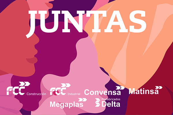 El área de construcción del Grupo FCC lanza la campaña “JUNTAS” con motivo del Día Internacional de la Eliminación de la violencia contra la mujer