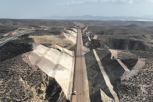 Convensa, a través del proyecto “Plataforma ferroviaria Alta Velocidad tramo Murcia-Almería” obtiene el premio a la Mejor Obra Pública Andaluza